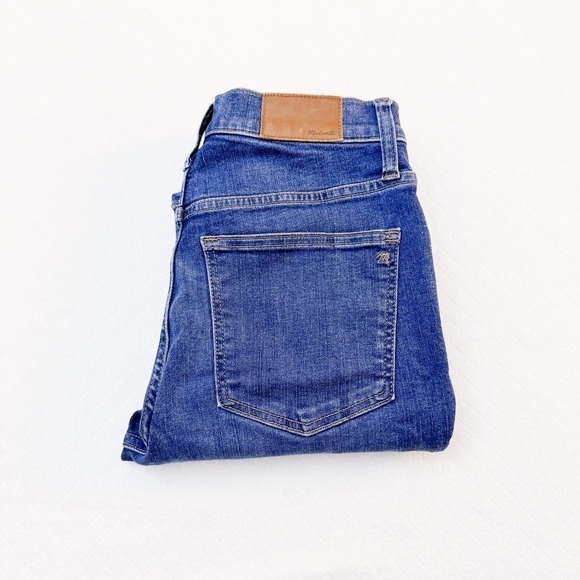 Madewell 9" Mid-Rise Skinny Denim Jeans Medium Wash Size 27 - Picture 1 of 7